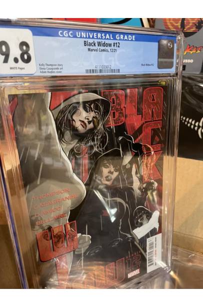 Black Widow #12 CGC 9.8 1st Host & Living Blade