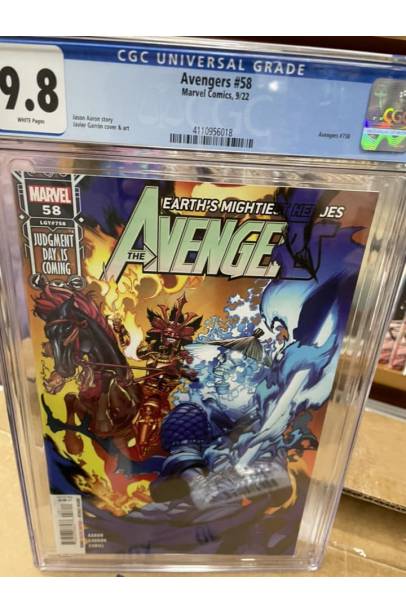 AVENGERS #58 CGC 9.8 FIRST APP OF Ghost-Ronin