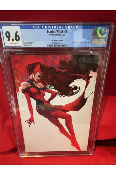 Scarlet Witch #1 IVAN TAO 1 IN 100 Virgin Variant CGC 9.6