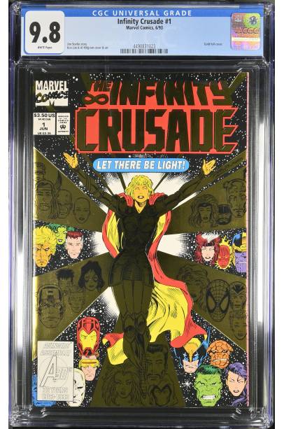Infinity Crusade #1 Gold foil cover 1993 CGC 9.8