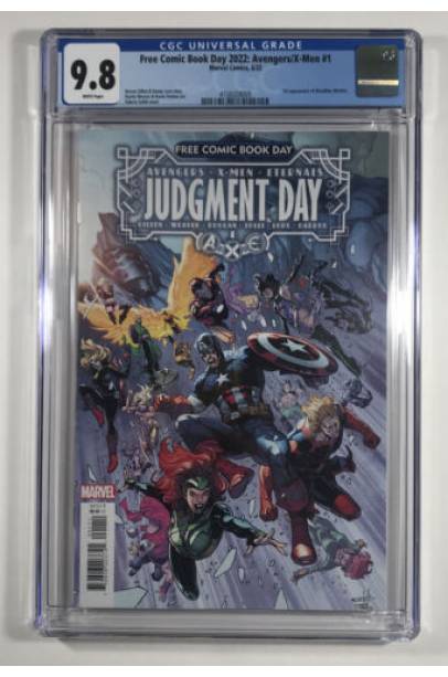 0  AXE Judgment Day #1 Free Comic Book Day 1st Bloodline Blade's Daughter CGC 9.8