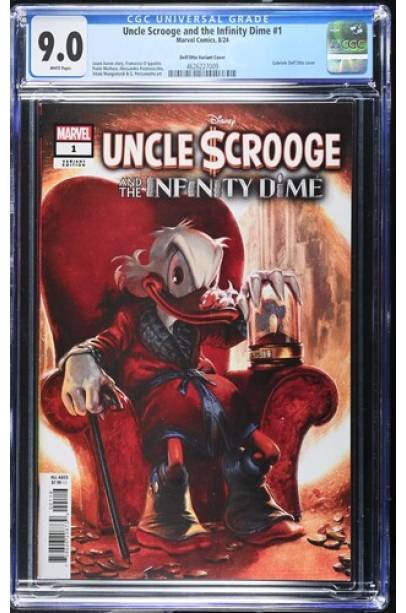 Uncle Scrooge and the Infinity Dime #1 1 in 10 Gabriele Dell'Otto Var CGC 9.0