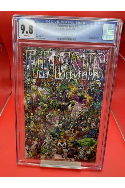 0 Fantastic Four #7 Koblish Wrpad Connecting 700 Characters Var CGC 9.8