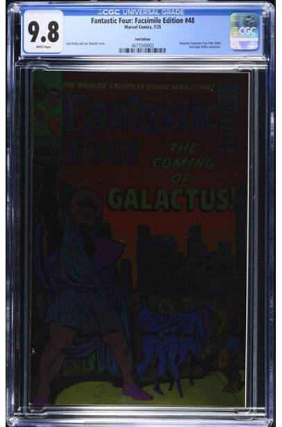 Fantastic Four: Facsimile FOIL Edition #48 CGC 9.8 FAN DALLAS EXPO EXCLUSIVE