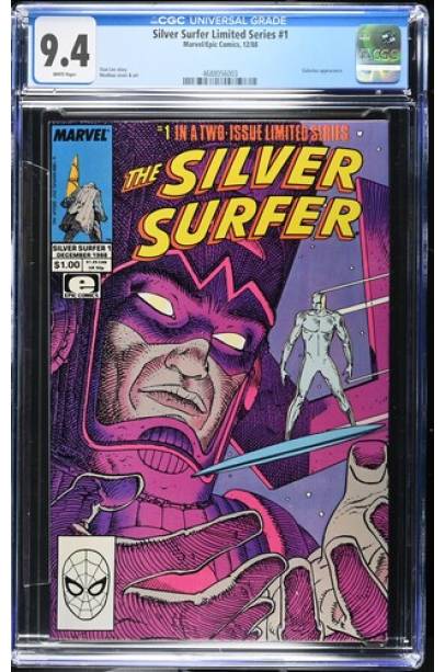 Silver Surfer Limited Series #1 (1988) CGC 9.4 Marvel/Epic Comics