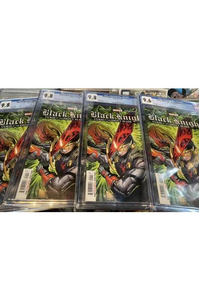 Black Knight: Curse of the Ebony Blade #1 CGC 9.8 First Appearance Of Jacks