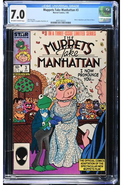 Muppets Take Manhattan #3 (1985) CGC 7.0