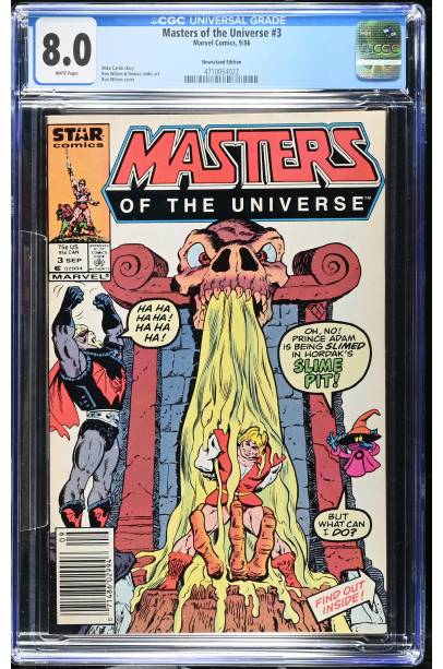 Masters of the Universe #3 (1986) CGC 8.0