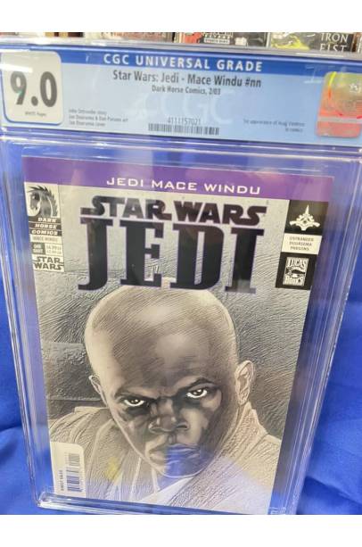 Star Wars Jedi Mace Windu CGC 9.0 1st Appearance Asajj Ventress