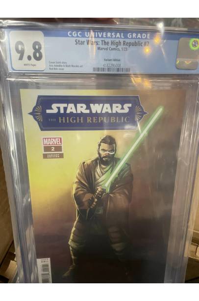 0   SALE Star Wars: The High Republic #2 1 IN 25 Reis Variant CGC 9.8