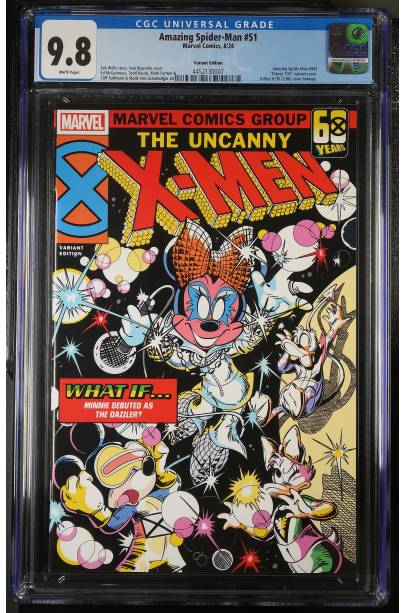 Amazing Spider-Man #51 Ivan Bigarella Disney What If Variant CGC 9.8
