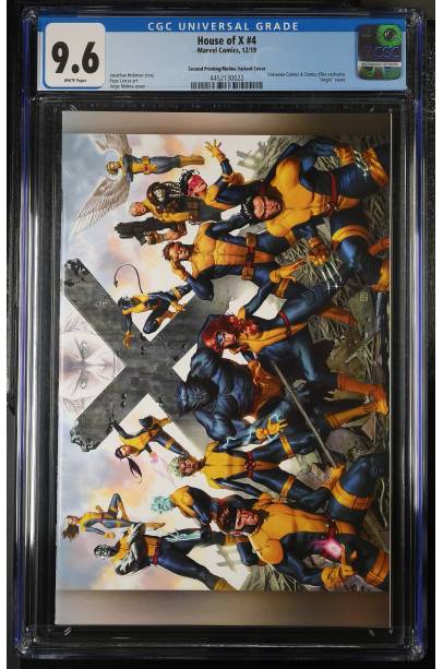House of X #4 Molina Variant Cover  CGC 9.6