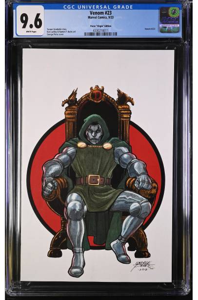 Venom #23 George Perez Virgin Edition 1 in 100 CGC 9.6