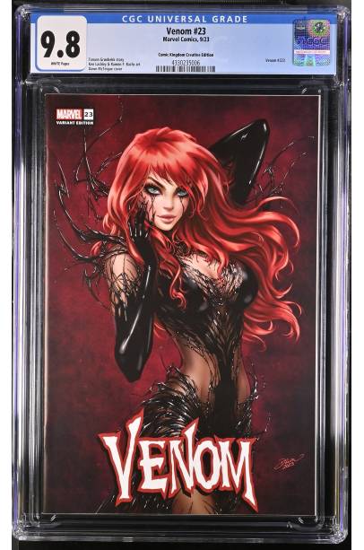 Venom #23 Dawn McTeigue Excluisve Variant CGC 9.8 1st Symbiote Black Widow