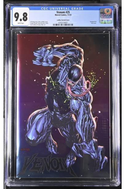 Venom #25 Ken Lashley Foil Var CGC 9.8