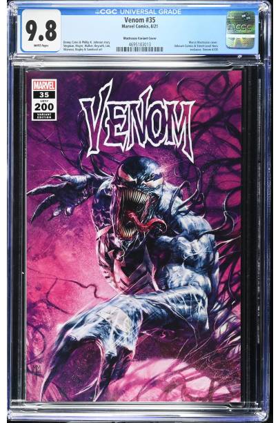 Venom #35 (200) Mastrazzo Exclusive Var CGC 9.8
