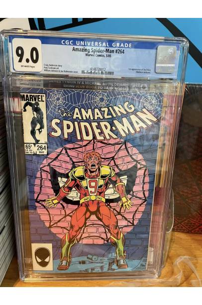 Amazing Spider-Man #264 1985 CGC 9.0 FIRST APP OF RED NINE