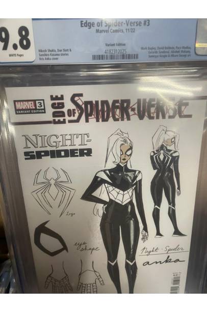 Edge Of Spider-Verse #3 Variant Edition CGC 9.8
