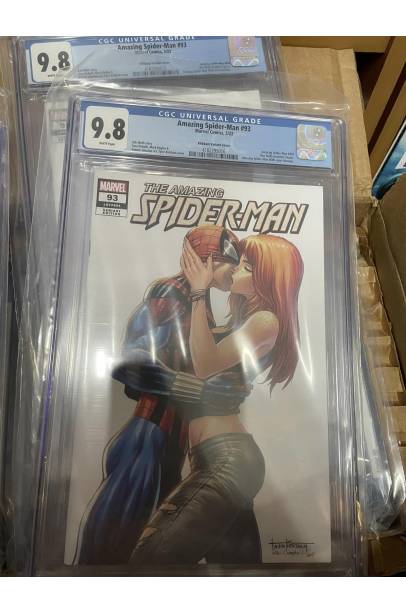 Amazing Spider-man #93 Kirkham Variant Cover CGC 9.8