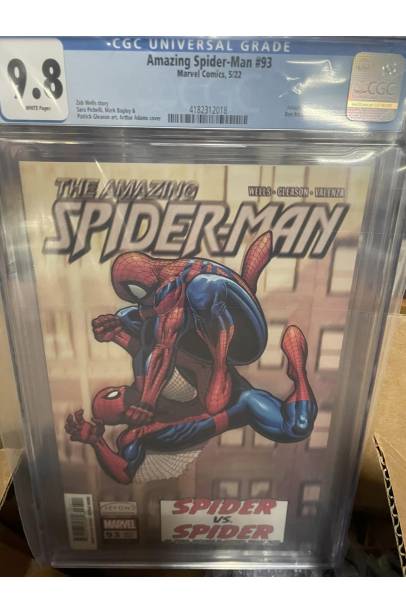 Amazing Spider-man #93 CGC 9.8 FIRST PRINT 1ST APP CHASM