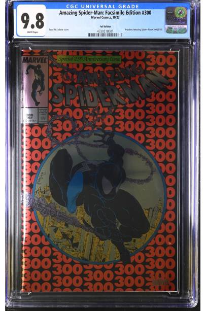 AMAZING SPIDER-MAN #300 FACSIMILE EDITION FOIL VAR CGC 9.8