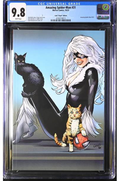 Amazing Spider-man #31 Greg Land Virgin Edition 1 in 50 CGC 9.8