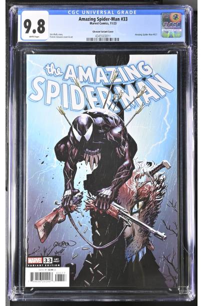 Amazing Spider-man #33 1 IN 25 Gleason Variant CGC 9.8