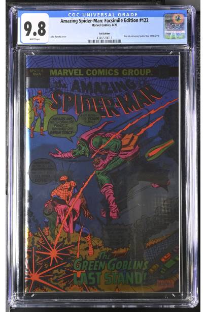 Amazing Spider-Man #122 Facsimile Foil Edition EXCLUSIVE  CGC 9.8