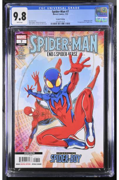Spider-man #7 2nd Printing CGC 9.8