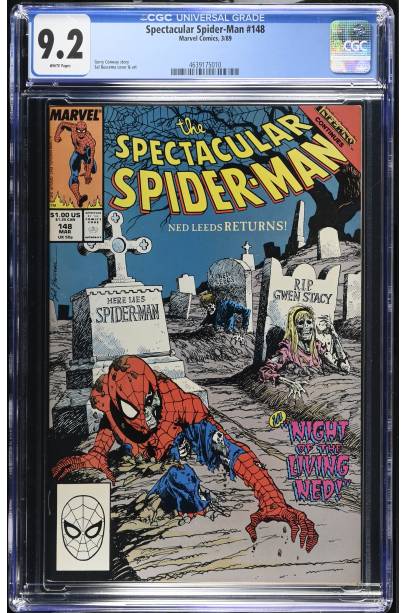 Spectacular Spider-Man #148 (1989) CGC 9.2