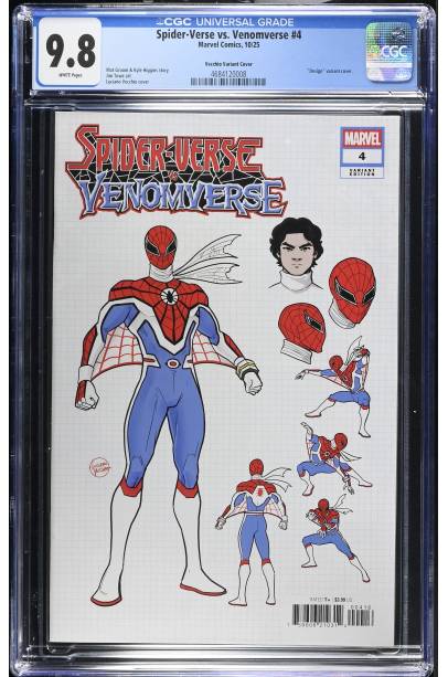 Spider-Verse vs. Venomverse #4 1 in 10 Var CGC 9.8