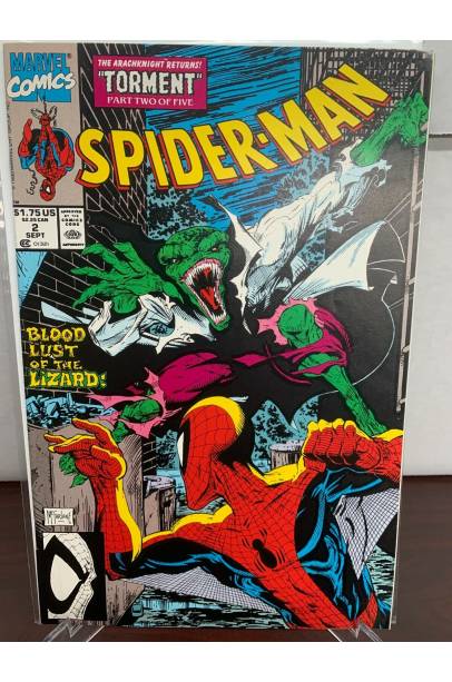 Spider-Man #2 1990 Cover art by McFarlane CGC 9.4