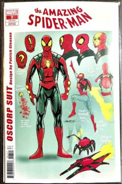 Amazing Spider-man #7 Gleason Variant Cover B 1in 10 CGC 9.6