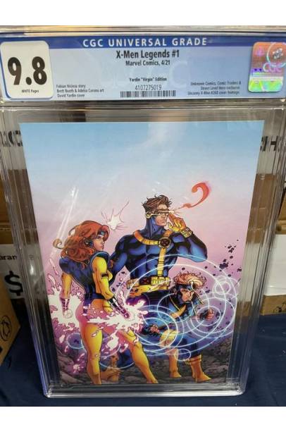 X-Men Legends #1 Yardin Virgin Edition CGC 9.8