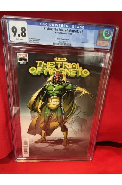 X-Men: The Trial of Magneto #1 1 IN 25 Finch Spoiler Variant CGC 9.8