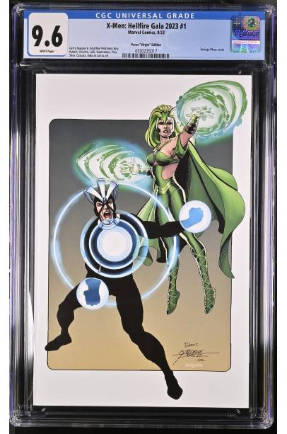 X-Men: Hellfire Gala 2023 #1 George Perez Virgin Var 1 in 100 CGC 9.6
