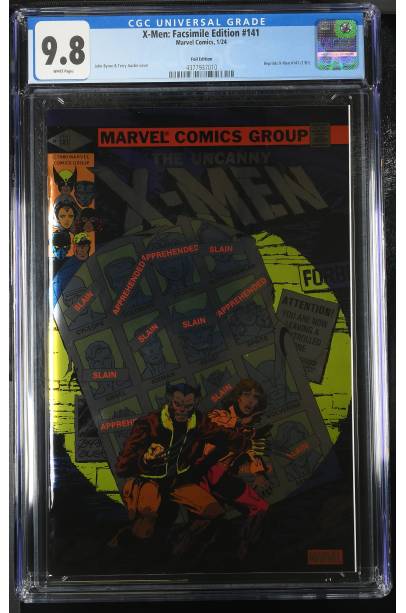 X-Men #141 Facsimile FOIL Edition John Byrne & Terry Austin cover CGC 9.8