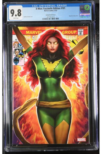 X-Men #101 Facsimile Edition Nathan Szerdy Exclusive Var CGC 9.8