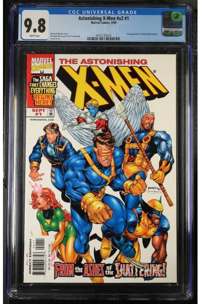 Astonishing X-Men #1 1st appearance of Death (Wolverine) CGC 9.8