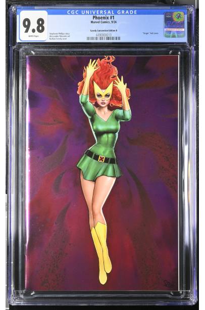 Phoenix #1 Szerdy Convention Edition B Virgin Foil  CGC 9.8
