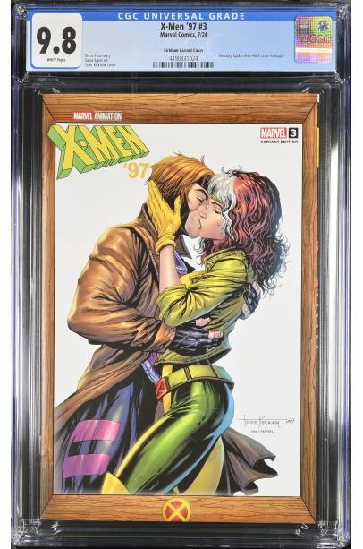 X-Men "97 #3 Tyler Kirkham Exclusive Var CGC 9.8 ( Amazing Spider-Man #606 cover homage)