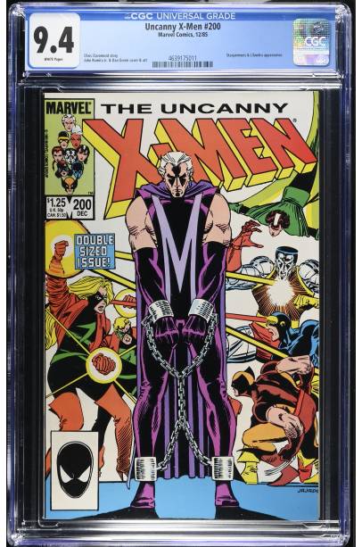 Uncanny X-Men #200 (1985) CGC 9.4