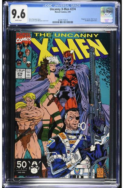 Uncanny X-Men #274 (1991) CGC 9.6