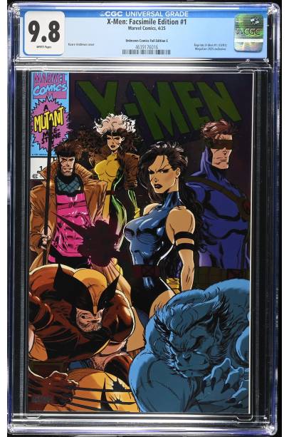 X-Men: Facsimile Edition #1 Kaare Andrews Var MegaCon 2025 exclusive CGC 9.8