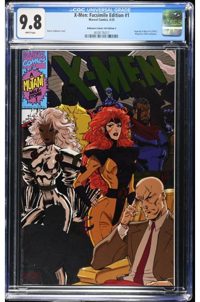X-Men: Facsimile Edition #1 Kaare Andrews Var F MegaCon 2025 exclusive CGC 9.8
