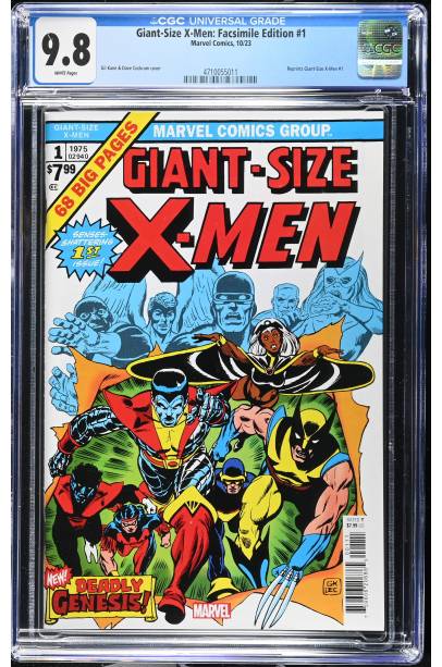 Giant-Size X-Men: Facsimile Edition #1 CGC 9.8