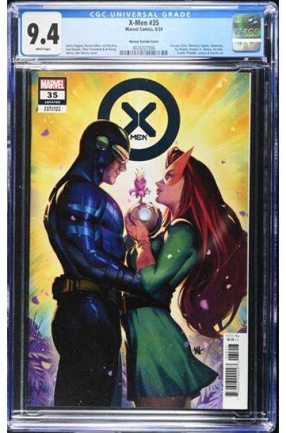 X-Men #35 1 IN 25 Ben Harvey Var CGC 9.4
