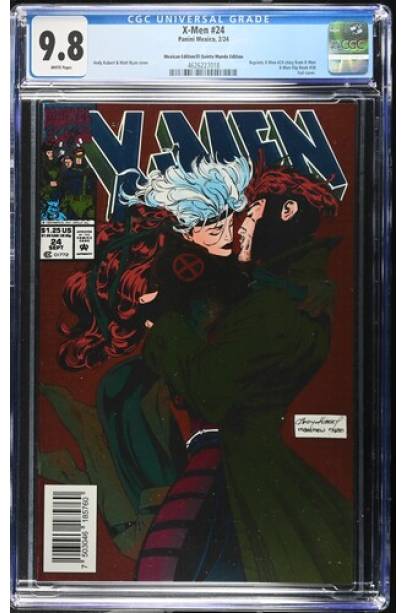 X-Men #24 FACSIMILE MEGACON Exclusive Mexican Edition Foil CGC 9.8