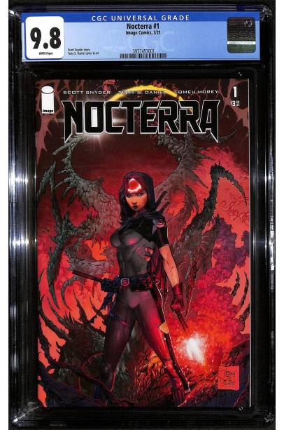 NOCTERRA #1 Tony S. Daniel CGC 9.8