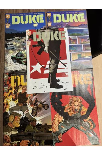 GI JOE DUKE COMPLETE SET #1-5